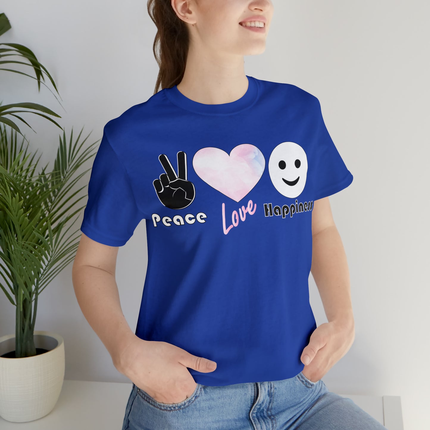 Peace-Love-Happiness T-Shirt