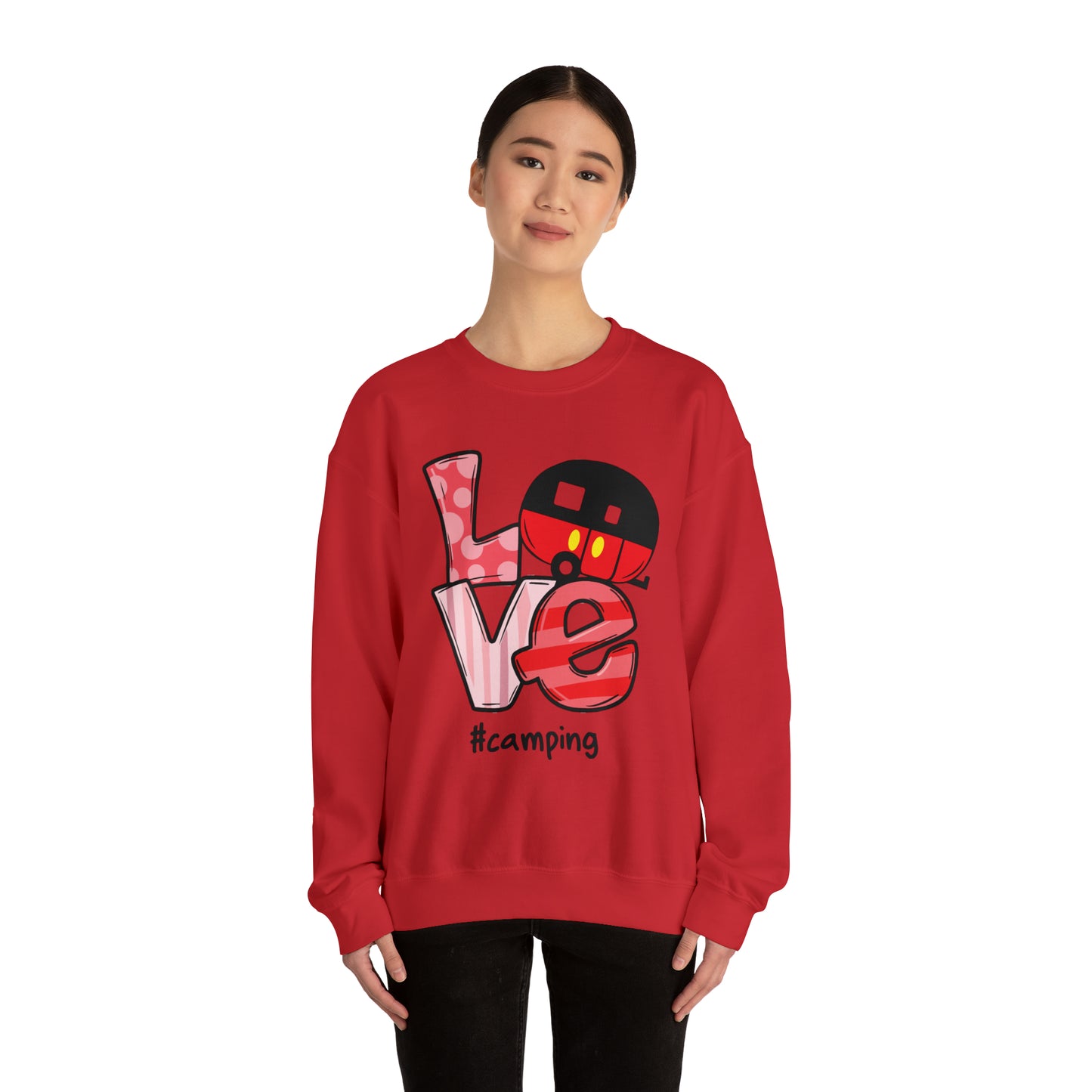 Camping Love Crewneck Sweatshirt