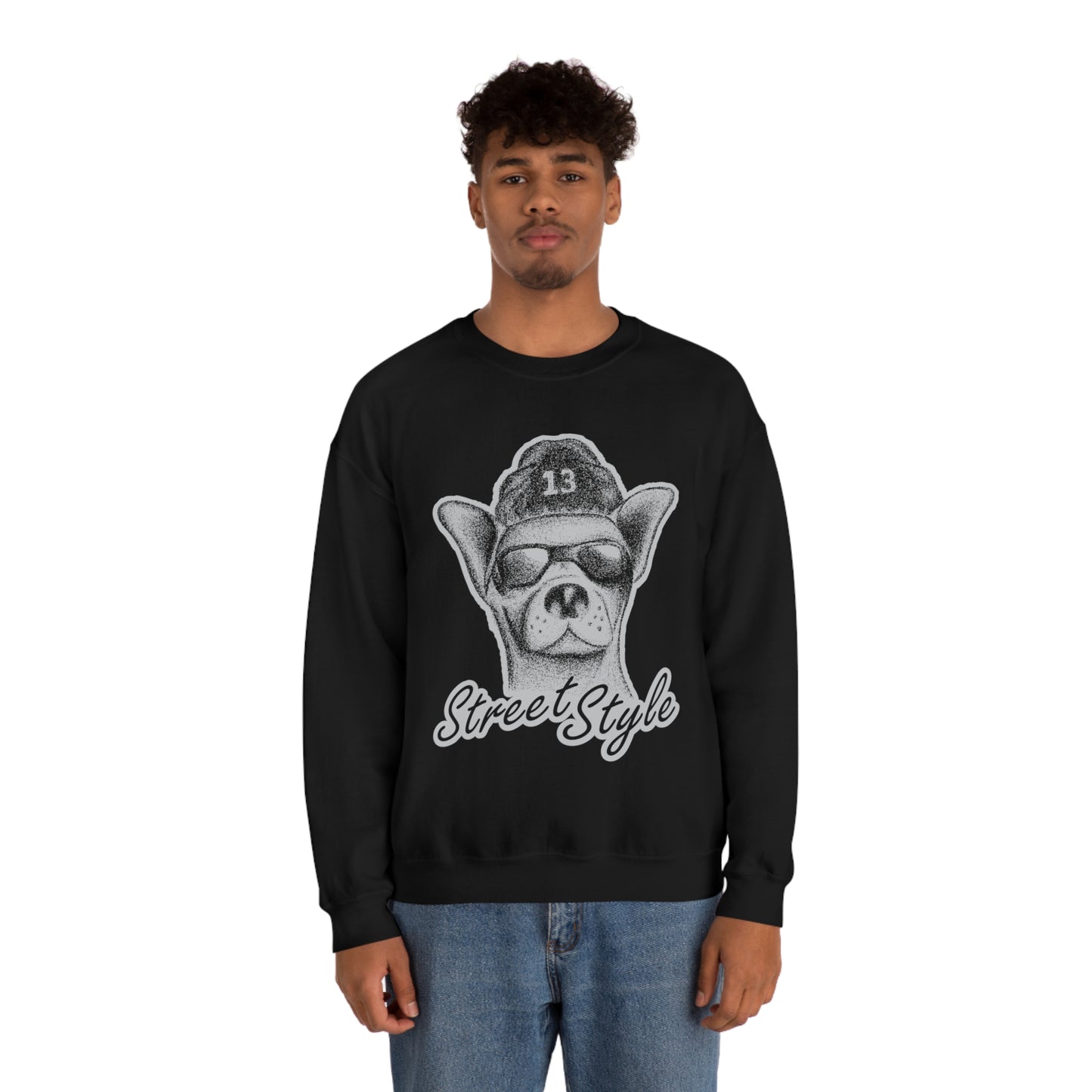 Street_Style Crewneck Sweatshirt