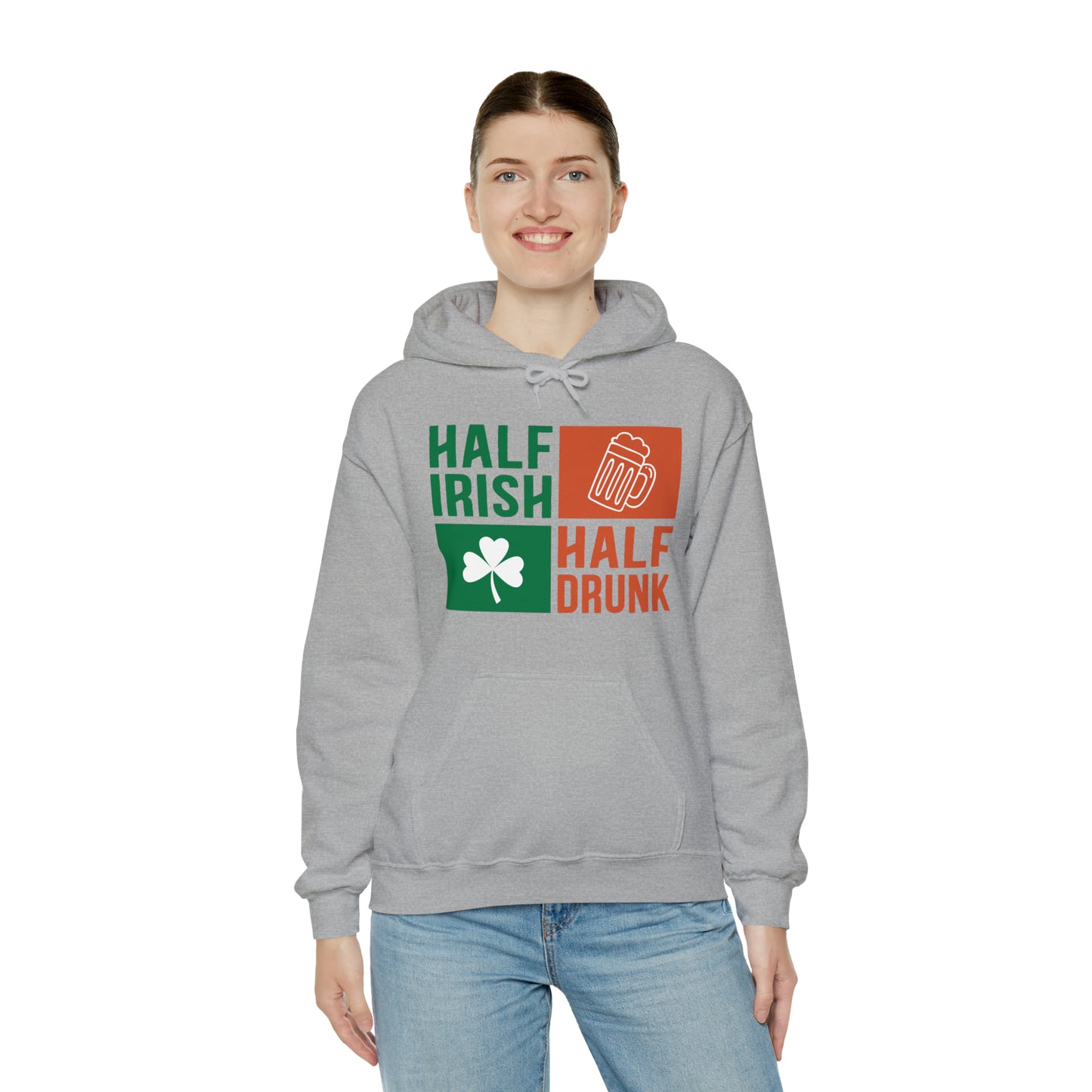 Half Irish half drunk Hoodie