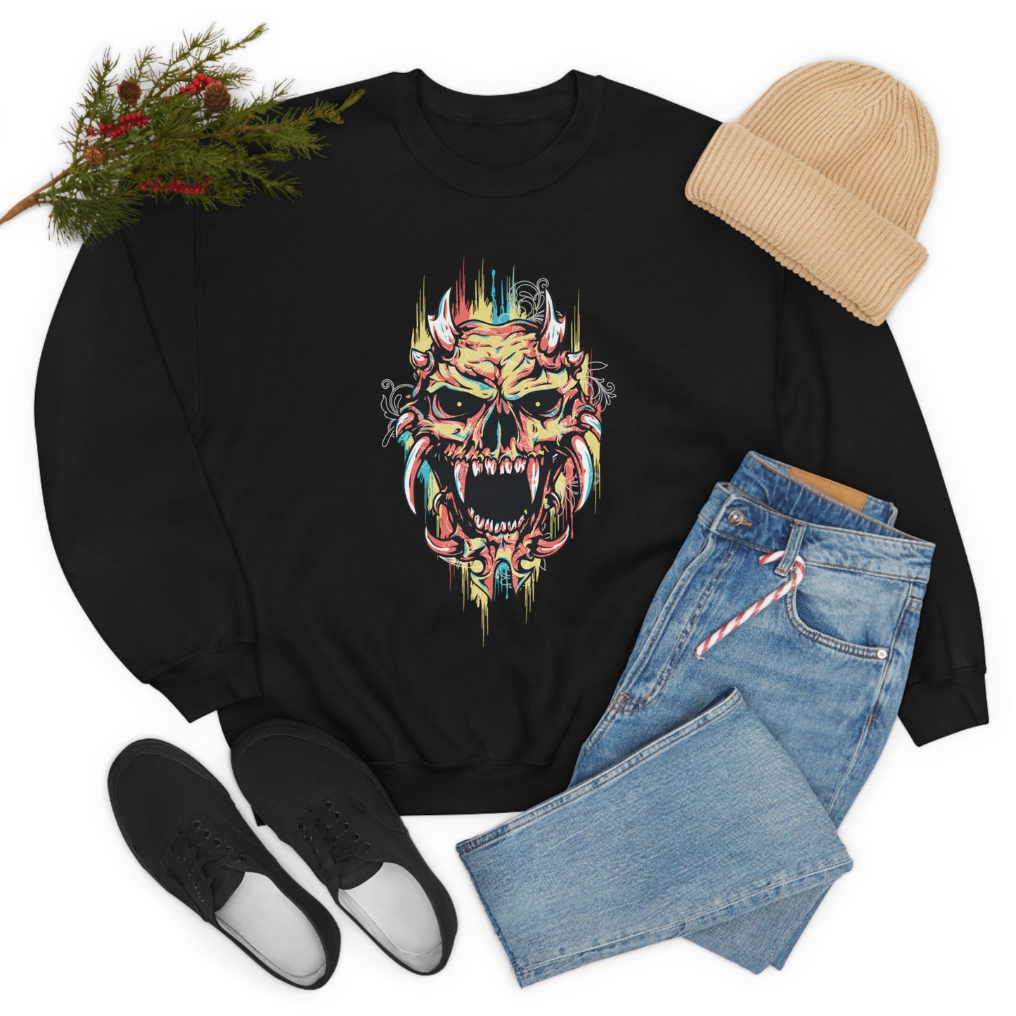 Monster Devil Crewneck Sweatshirt