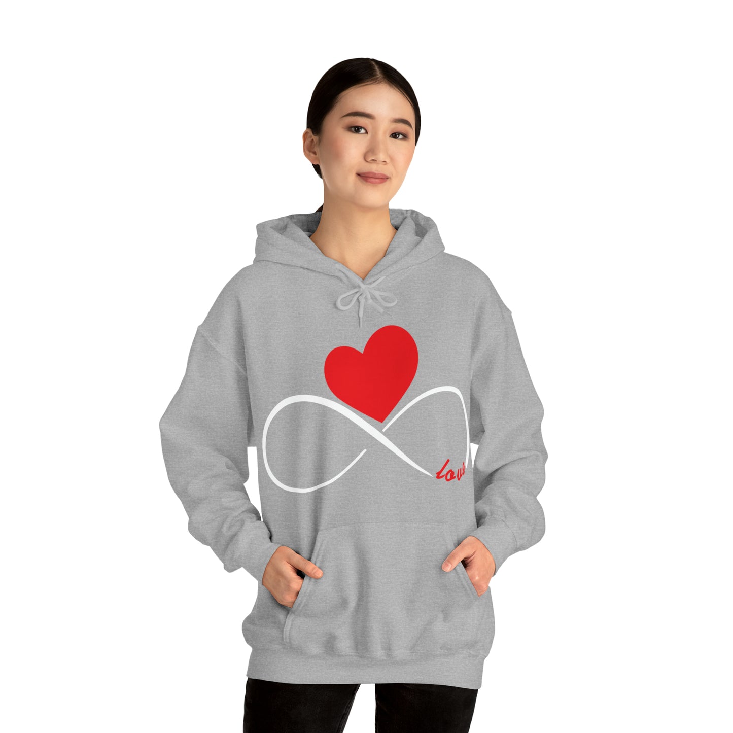 Love Infinity Heart Hoodie