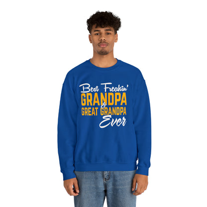 Great grandpa ever Crewneck Sweatshirt