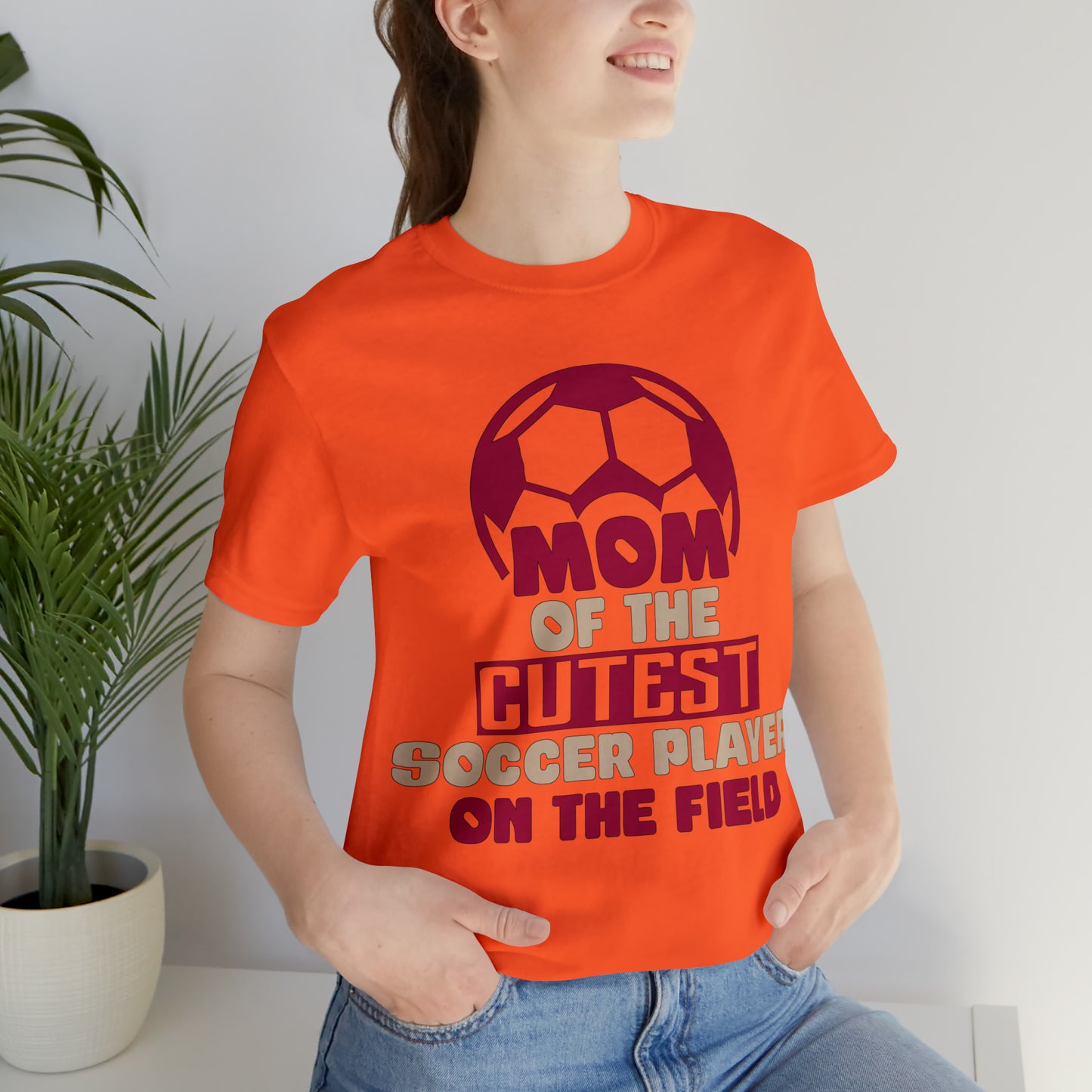 Mom of cutest soccer player T-Shirt