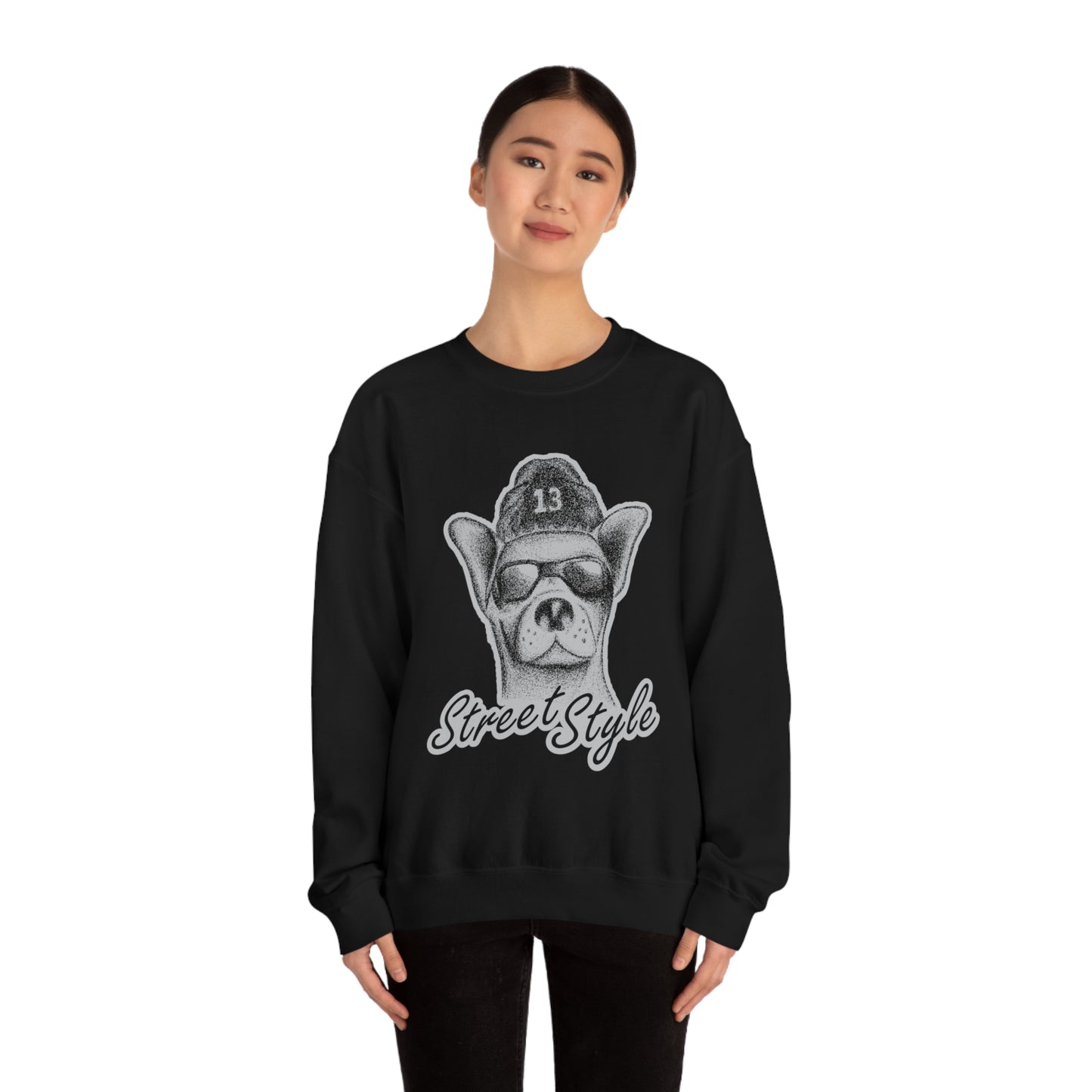 Street_Style Crewneck Sweatshirt