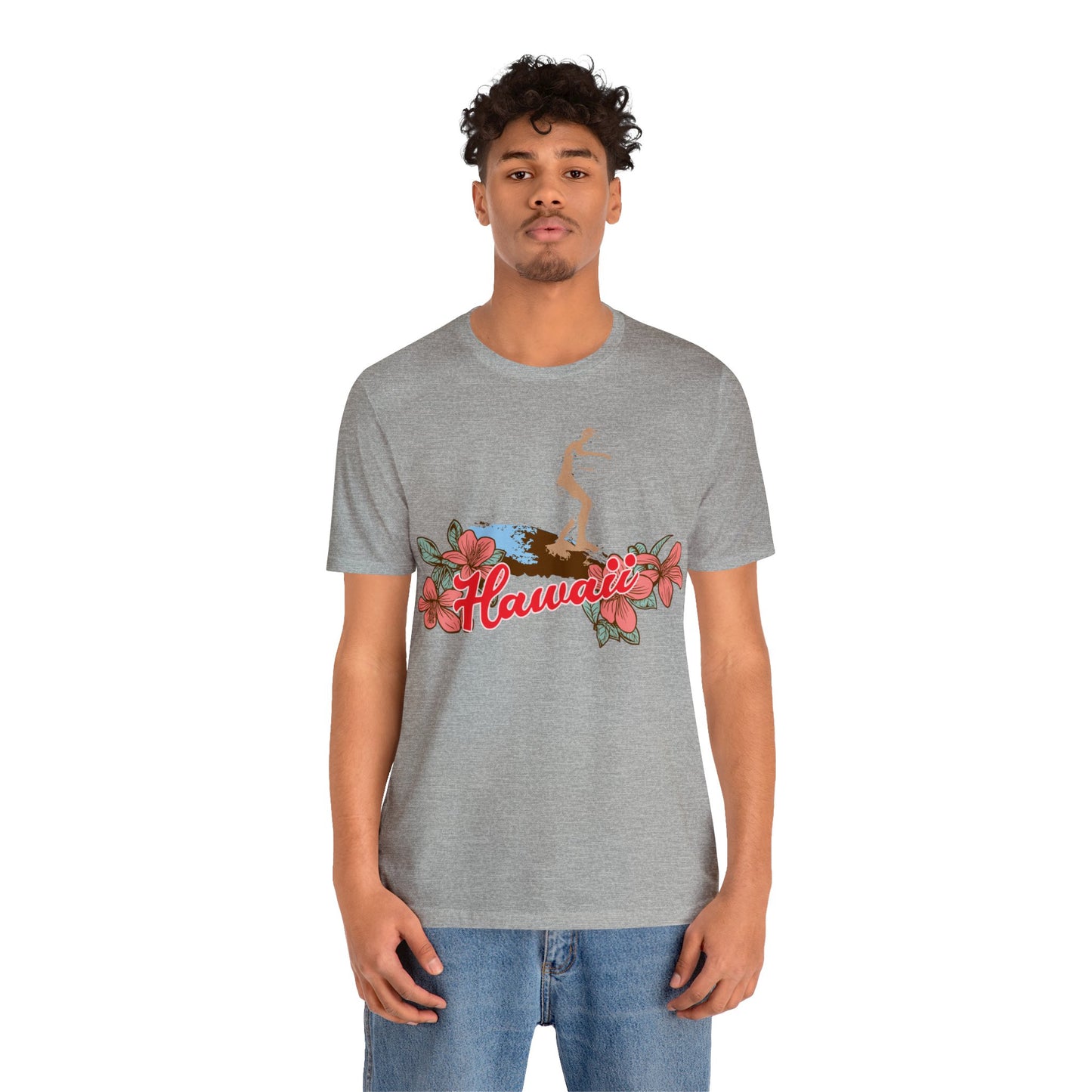 Hawaii Floral Surf T-Shirt