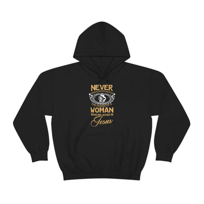 Never underestimate a woman Hoodie