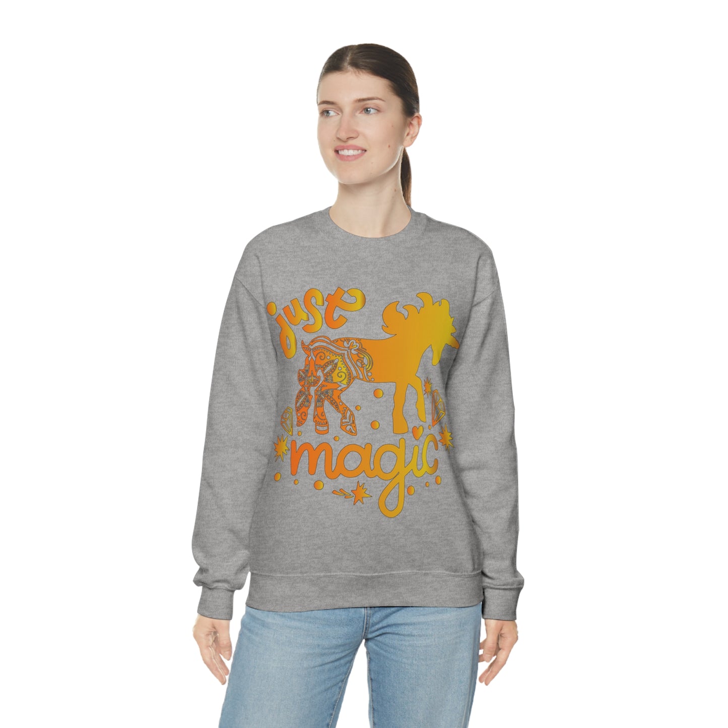 Unicorn just magic Crewneck Sweatshirt