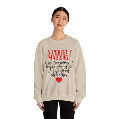 A-Perfect-Marriage Crewneck Sweatshirt