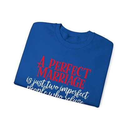 A-Perfect-Marriage Crewneck Sweatshirt