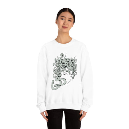 Snake Face Crewneck Sweatshirt