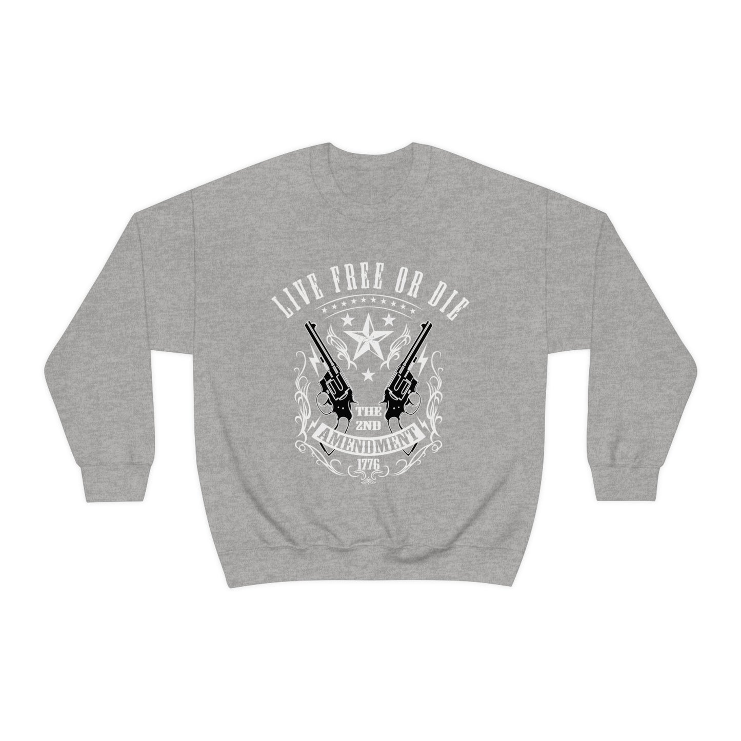 Live Free or Die Crewneck Sweatshirt