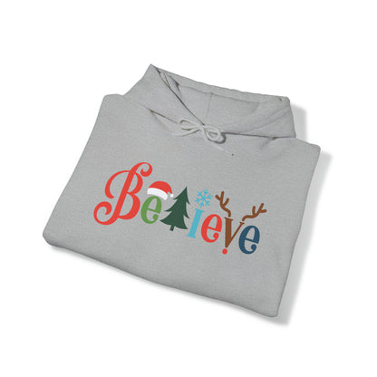 Believe tree Christmas Hoodie