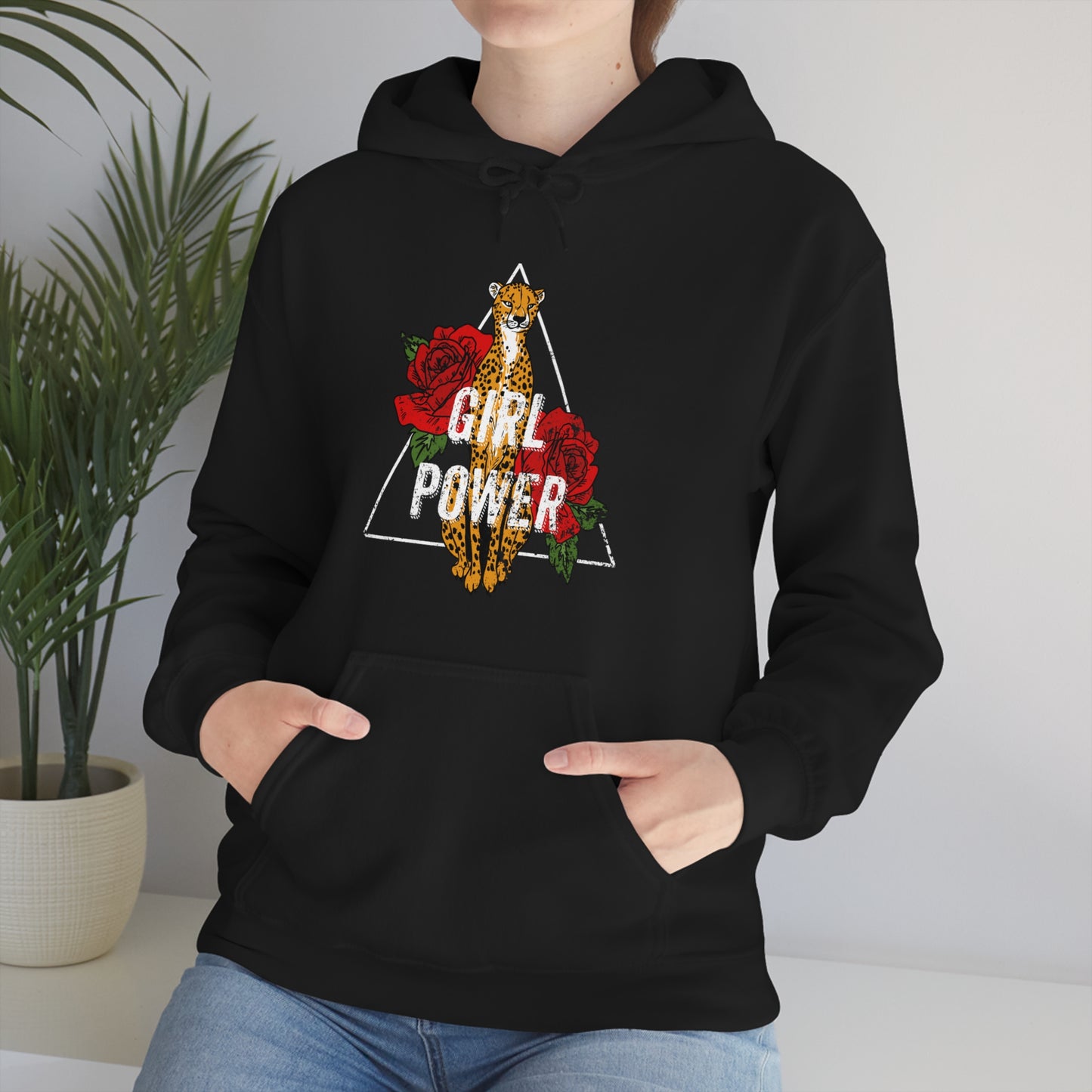 Girl Power Cheetah Edition Hoodie