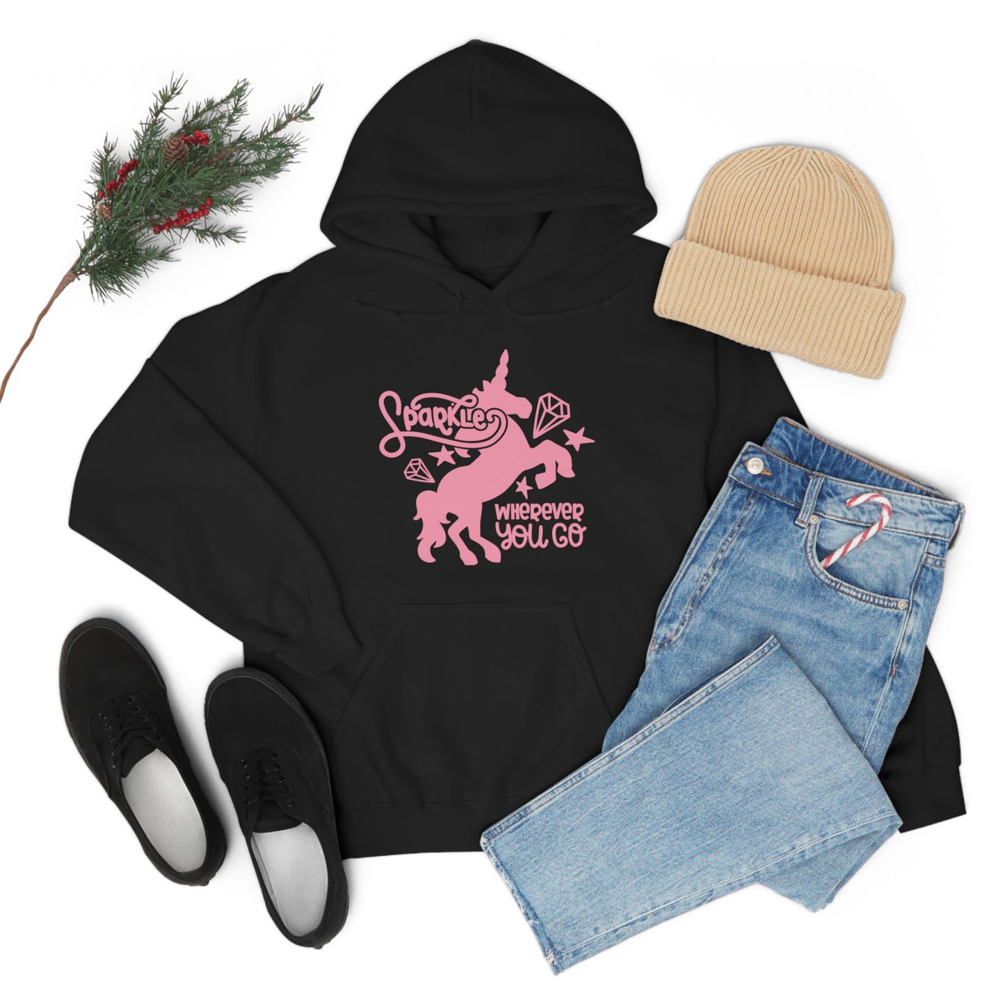 Sparkle unicorn Hoodie