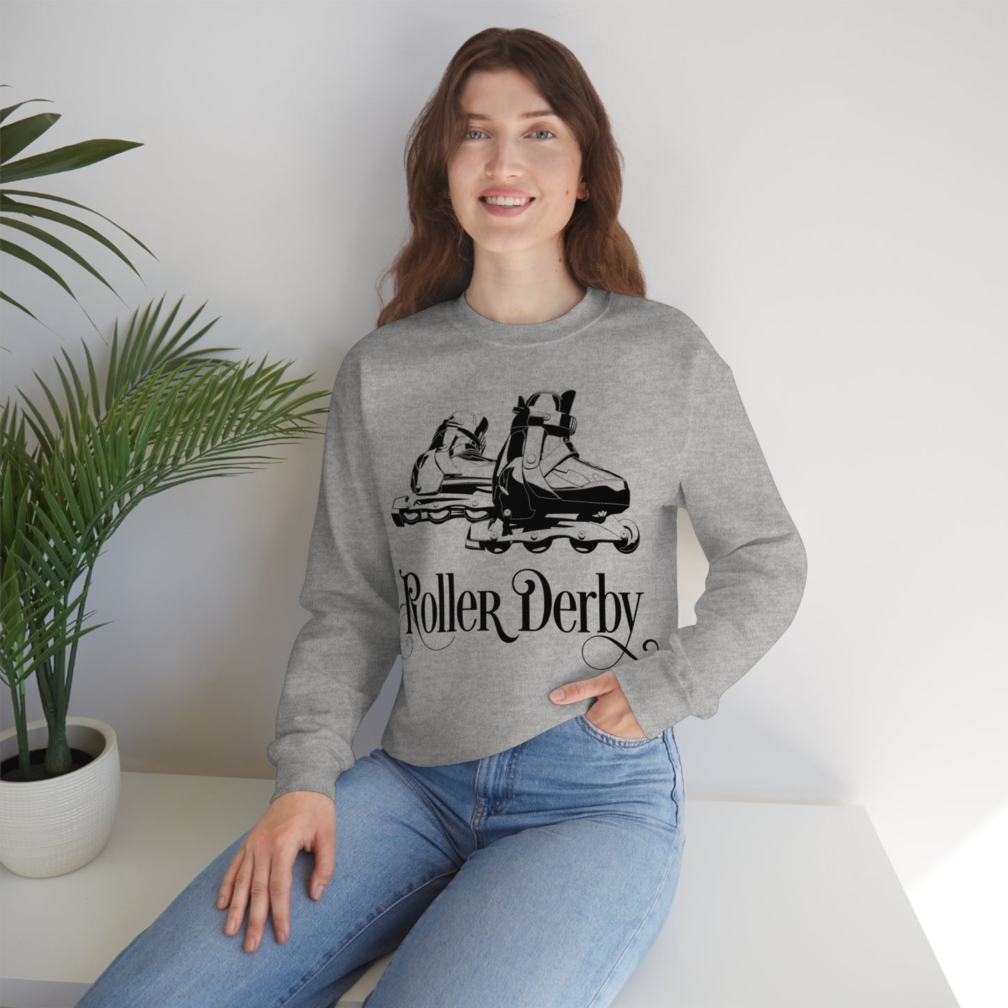 Roller Derby Crewneck Sweatshirt