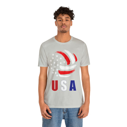 USA Volleyball Flag T-Shirt