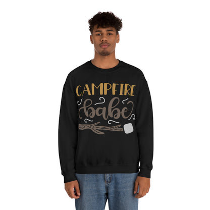 Campfire_babe Crewneck Sweatshirt