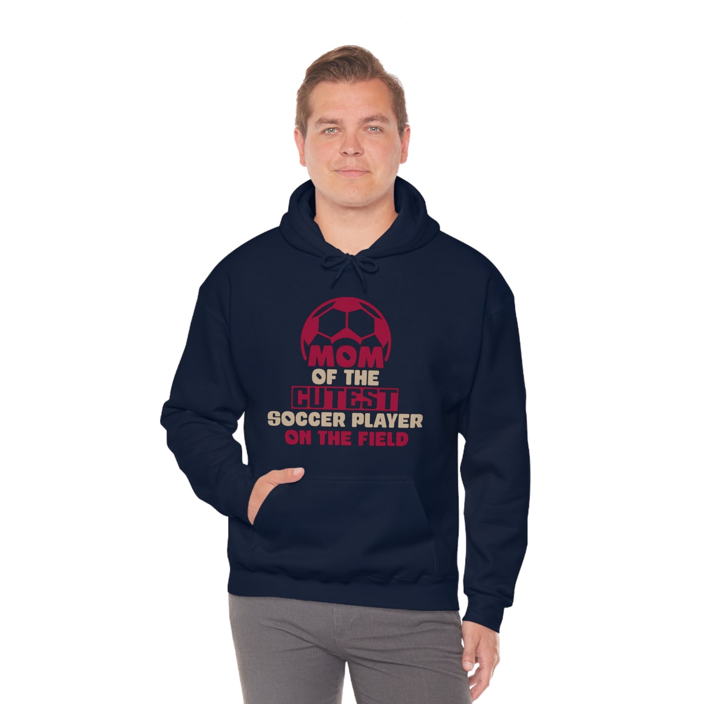 Mom of cutest soccer player Hoodie