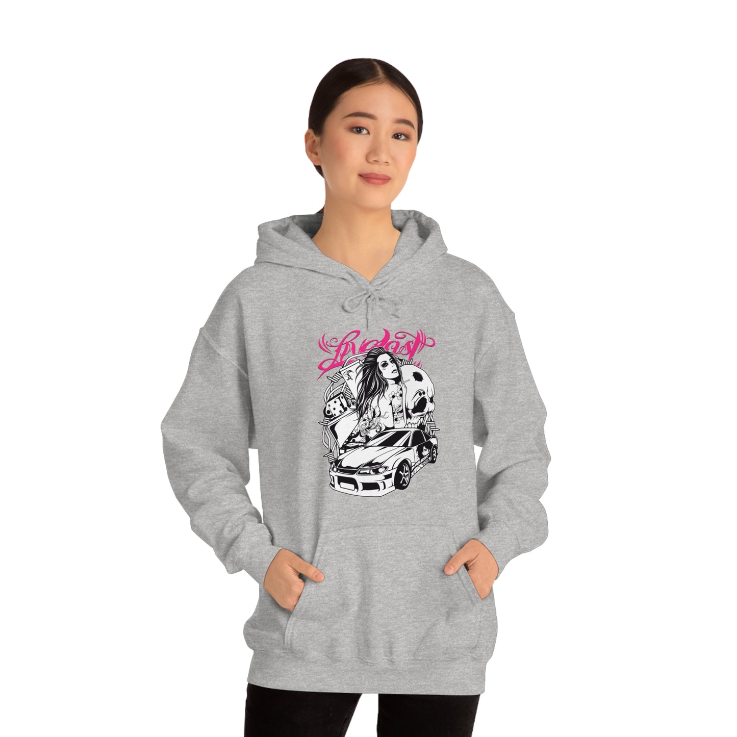 Live fast tattoo Hoodie