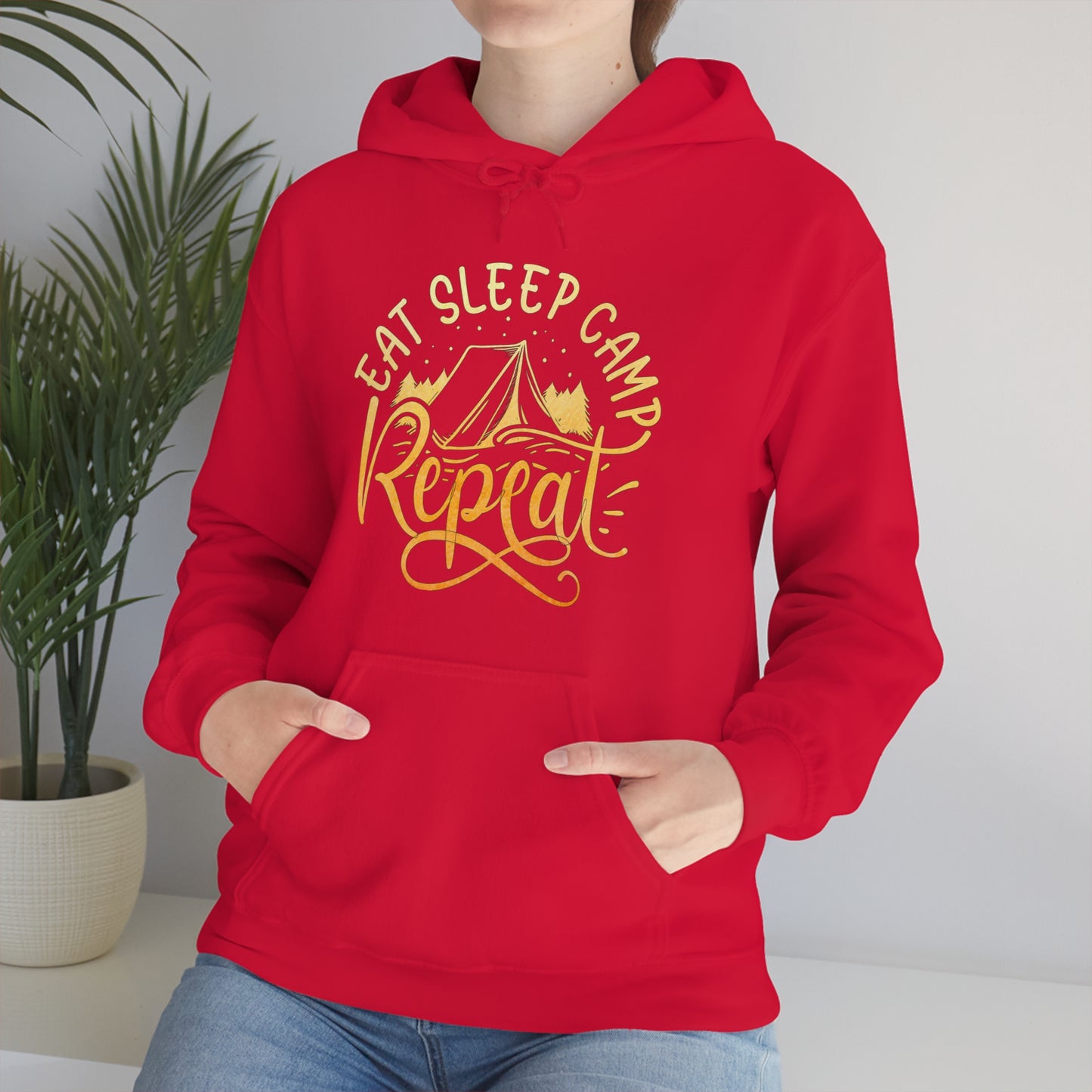 Eat Sleep Camp Repeat Hoodie