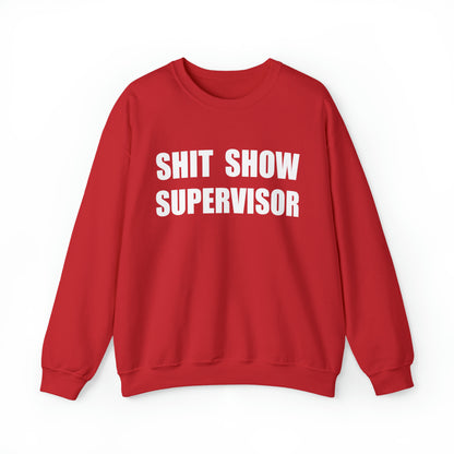 show supervisor Crewneck Sweatshirt