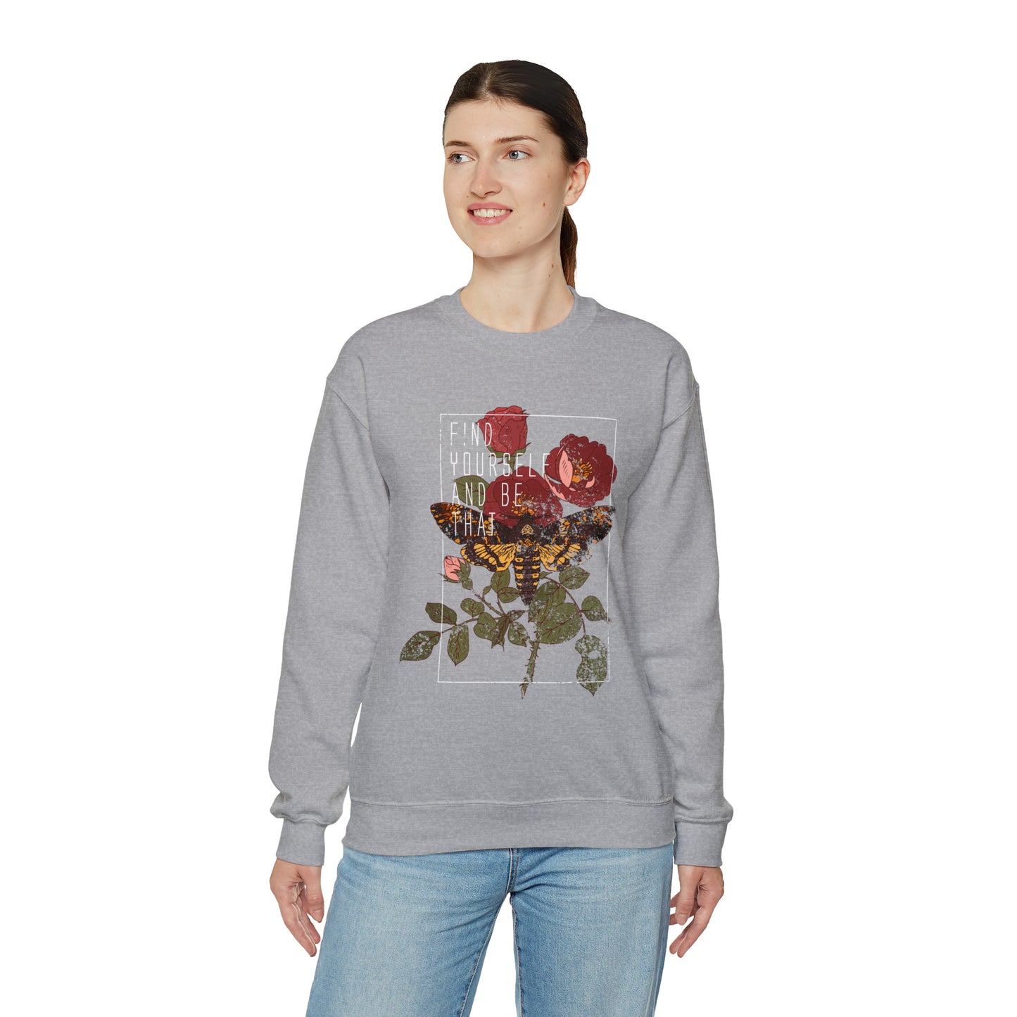 Find Yourself and Bee That Crewneck Sweatshirt