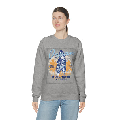 Ocean Hawaii Vibes Crewneck Sweatshirt