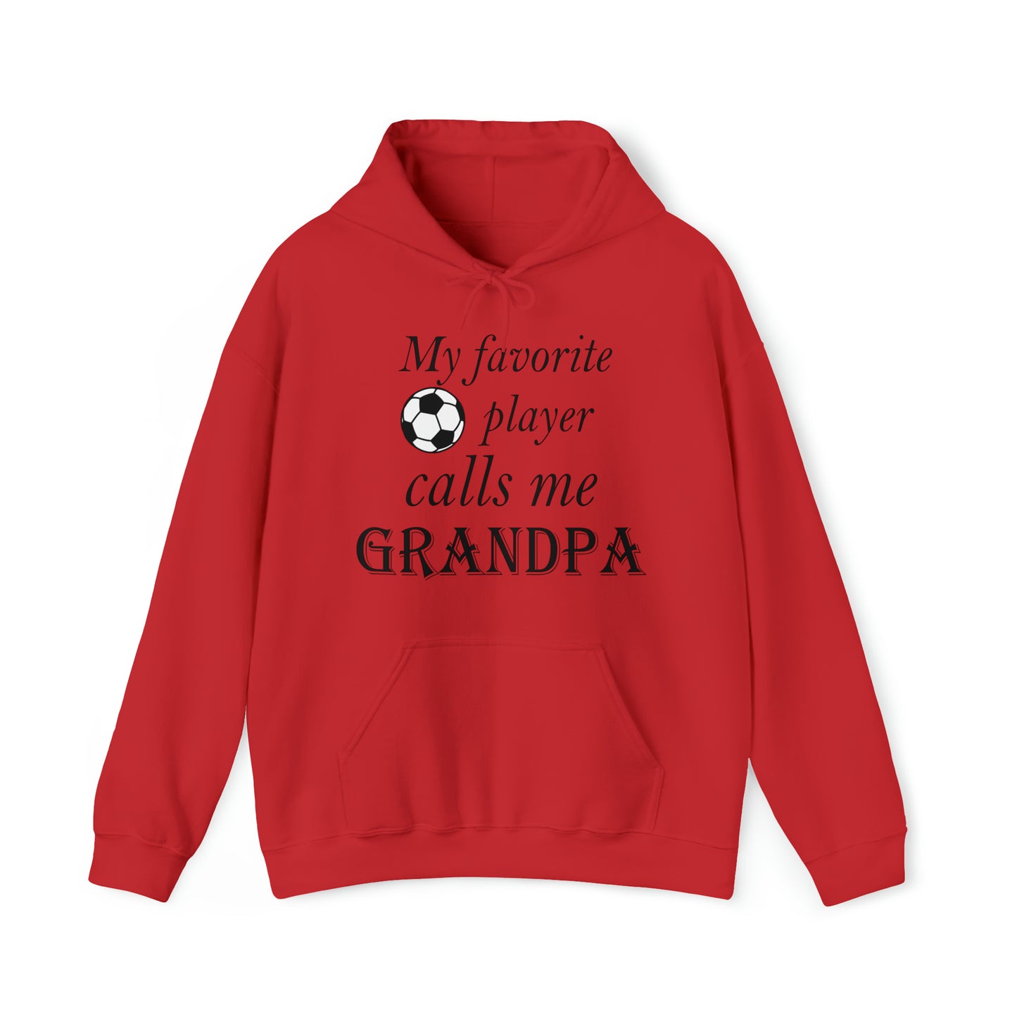 Grandpa Favorite Soccer Player Hoodie