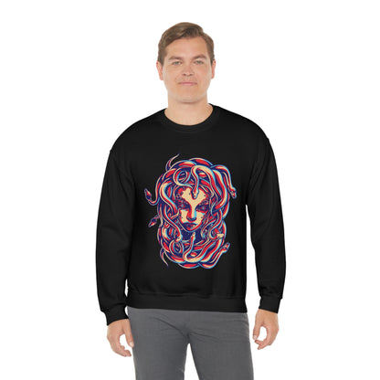 3D Medusa Crewneck Sweatshirt