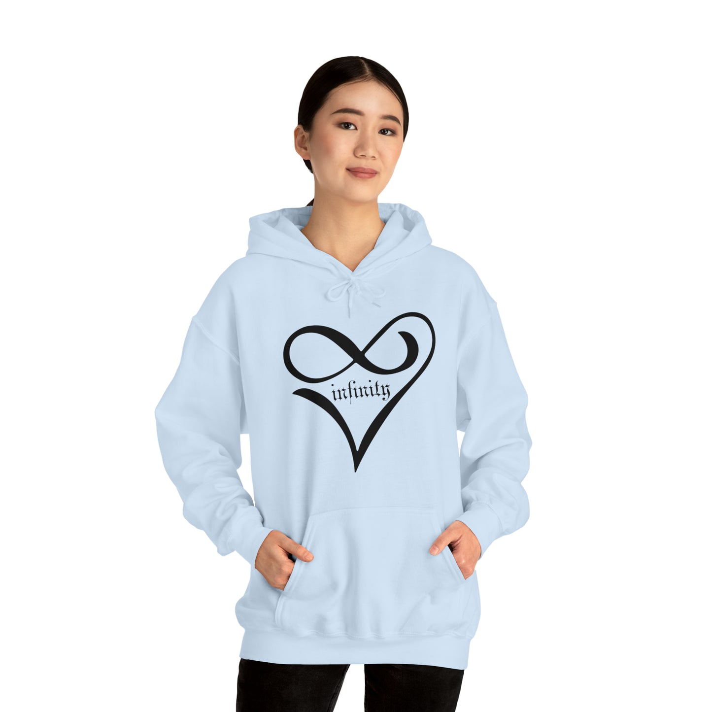 Infinity Heart symbol Hoodie