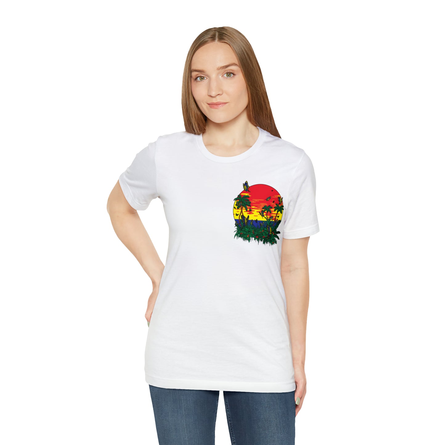 Sunset Butterfly Vibes T-Shirt