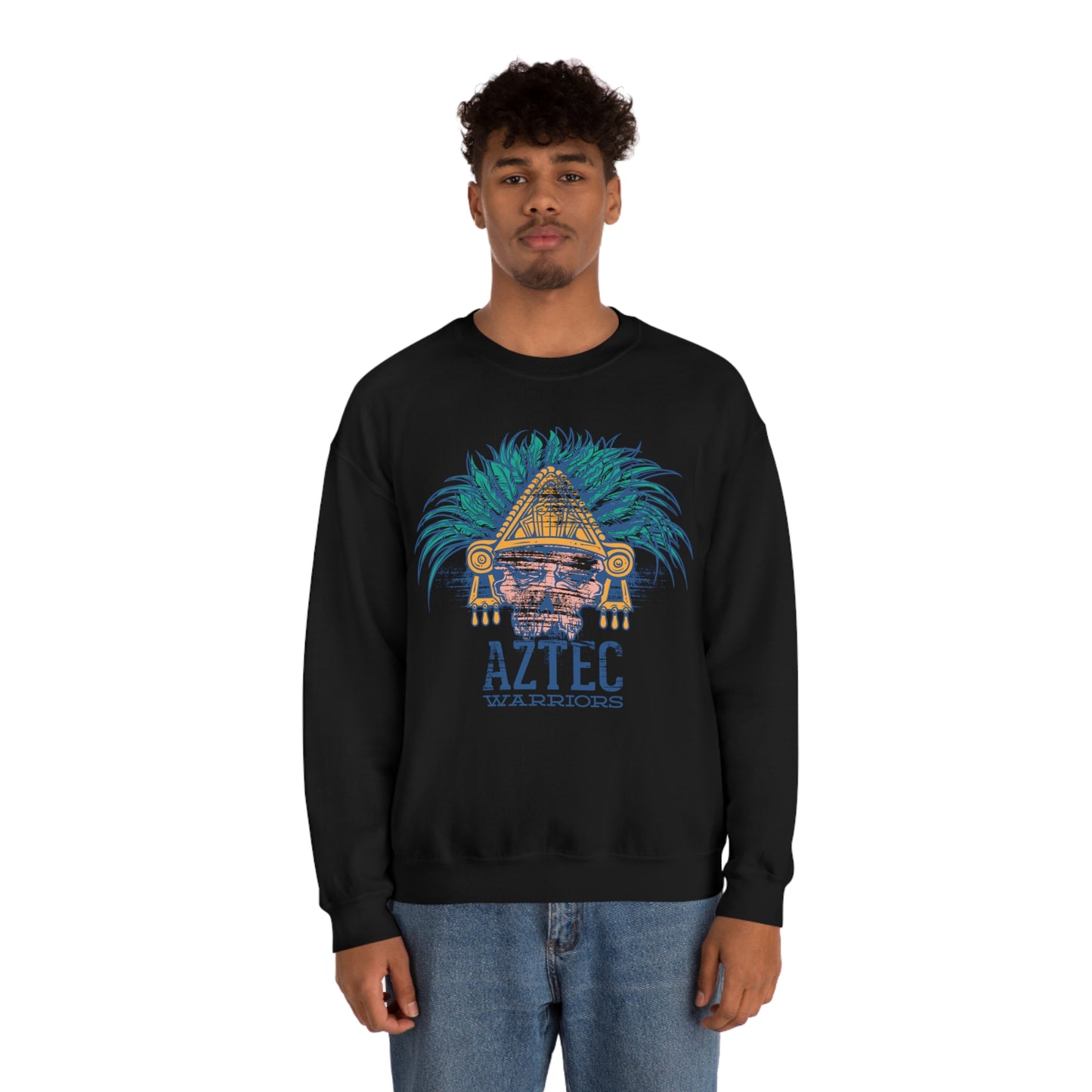 Aztec Warrior Crewneck Sweatshirt