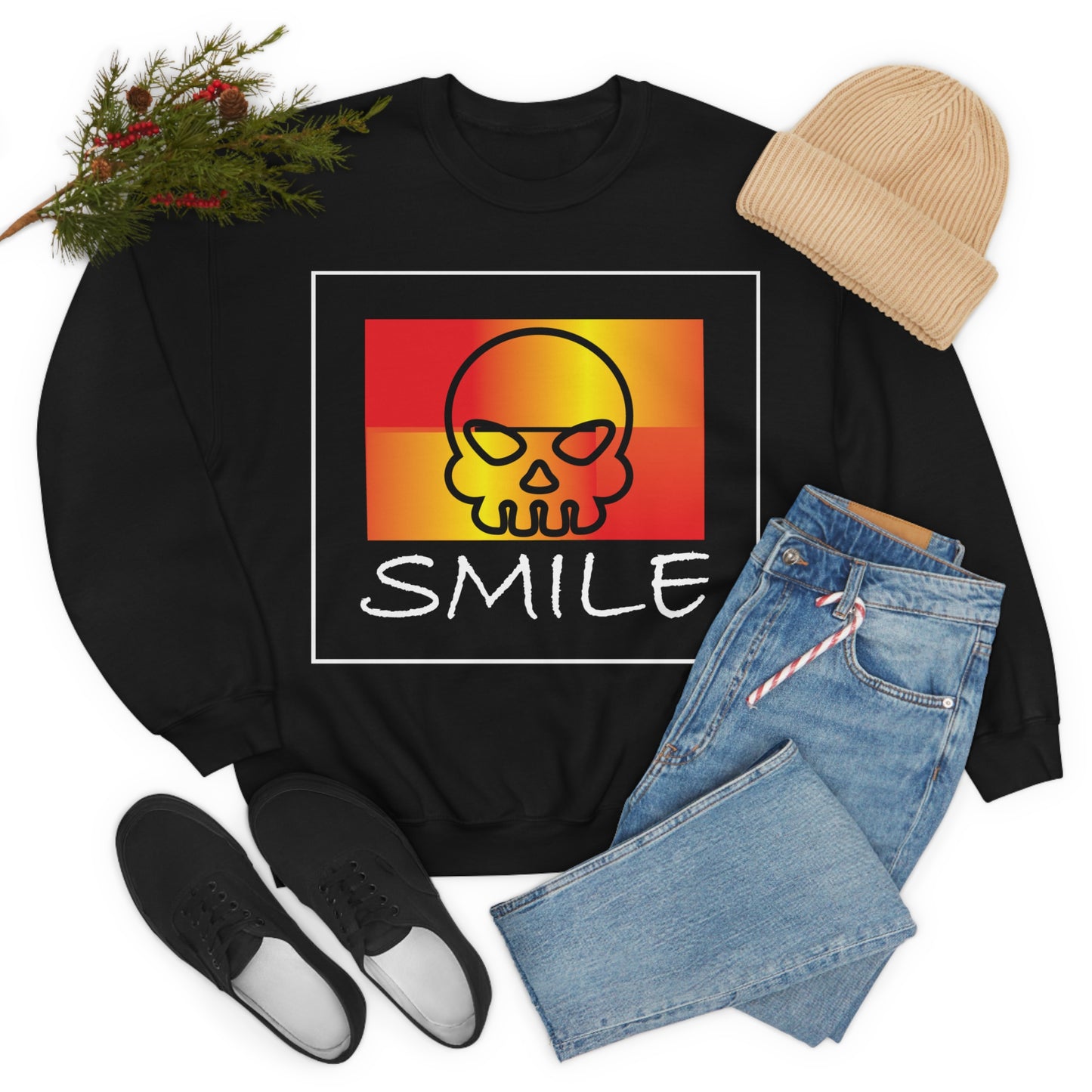 Smile Crewneck Sweatshirt