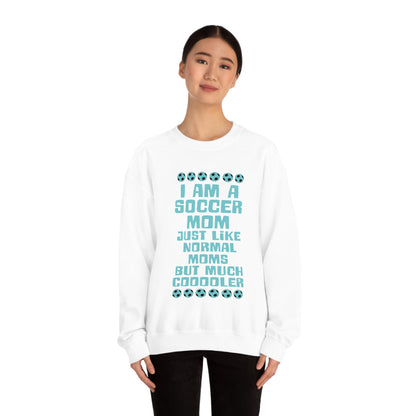 Cooler soccer mom Crewneck Sweatshirt