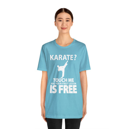 karate first lesson free T-Shirt