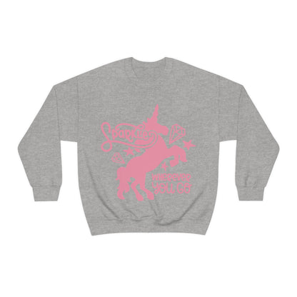 Sparkle unicorn Crewneck Sweatshirt