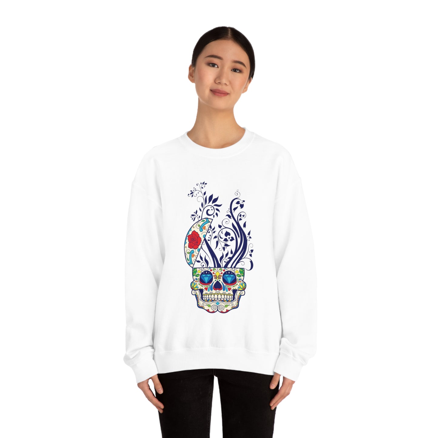 Day of the Dead Plant Crewneck Sweatshirt