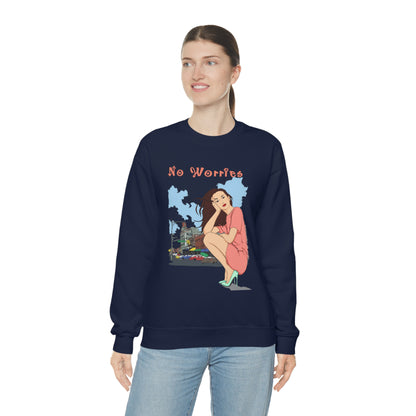 No worries Crewneck Sweatshirt