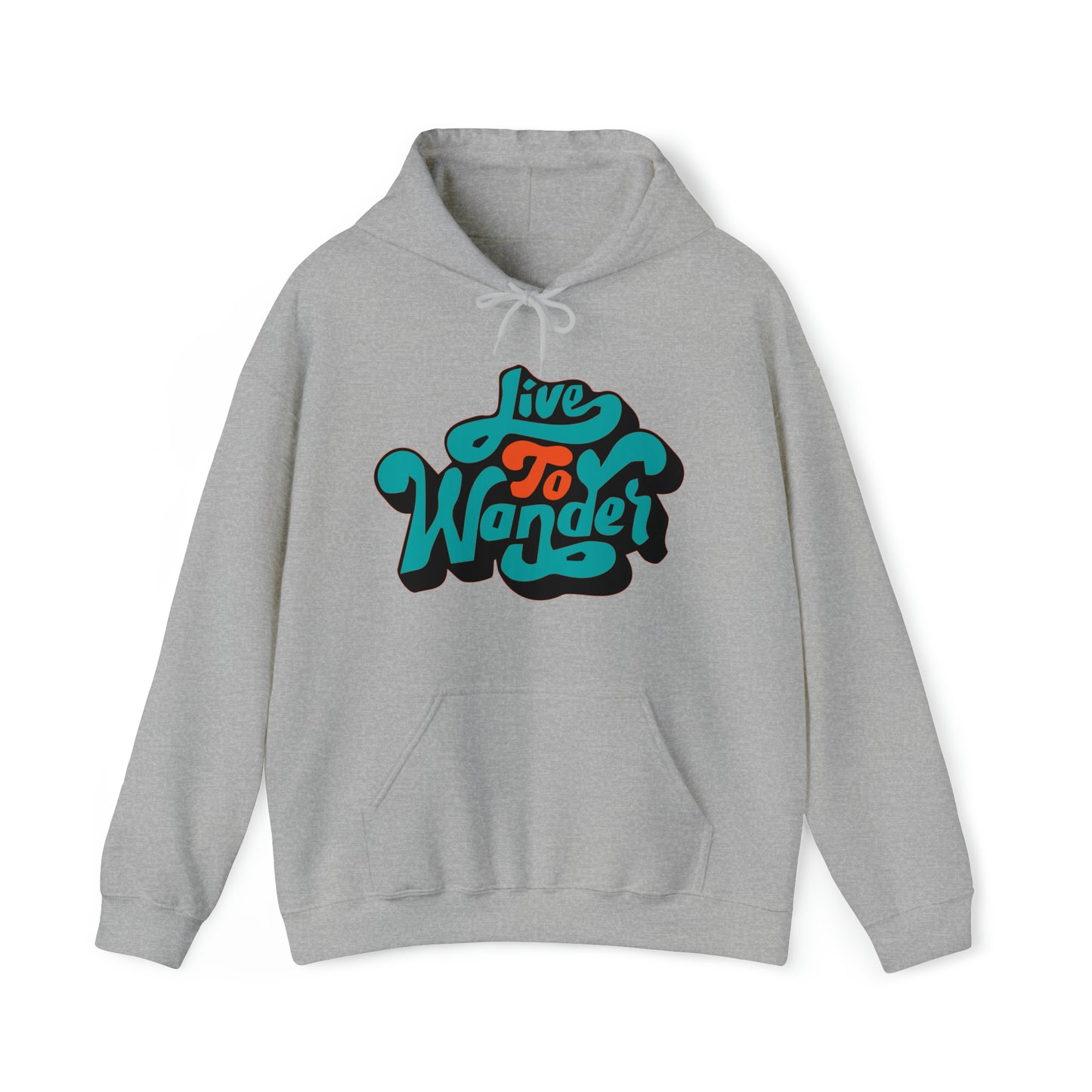 Live to wonder vintage Hoodie