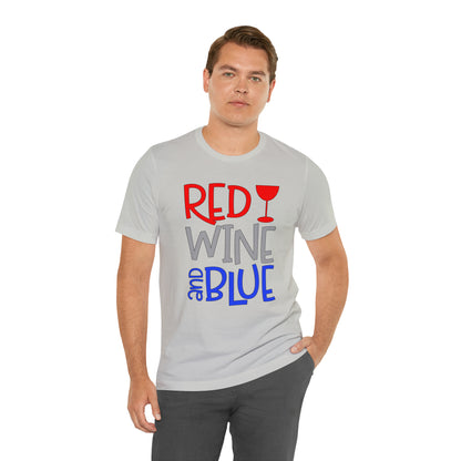 Red Wine Blue T-Shirt