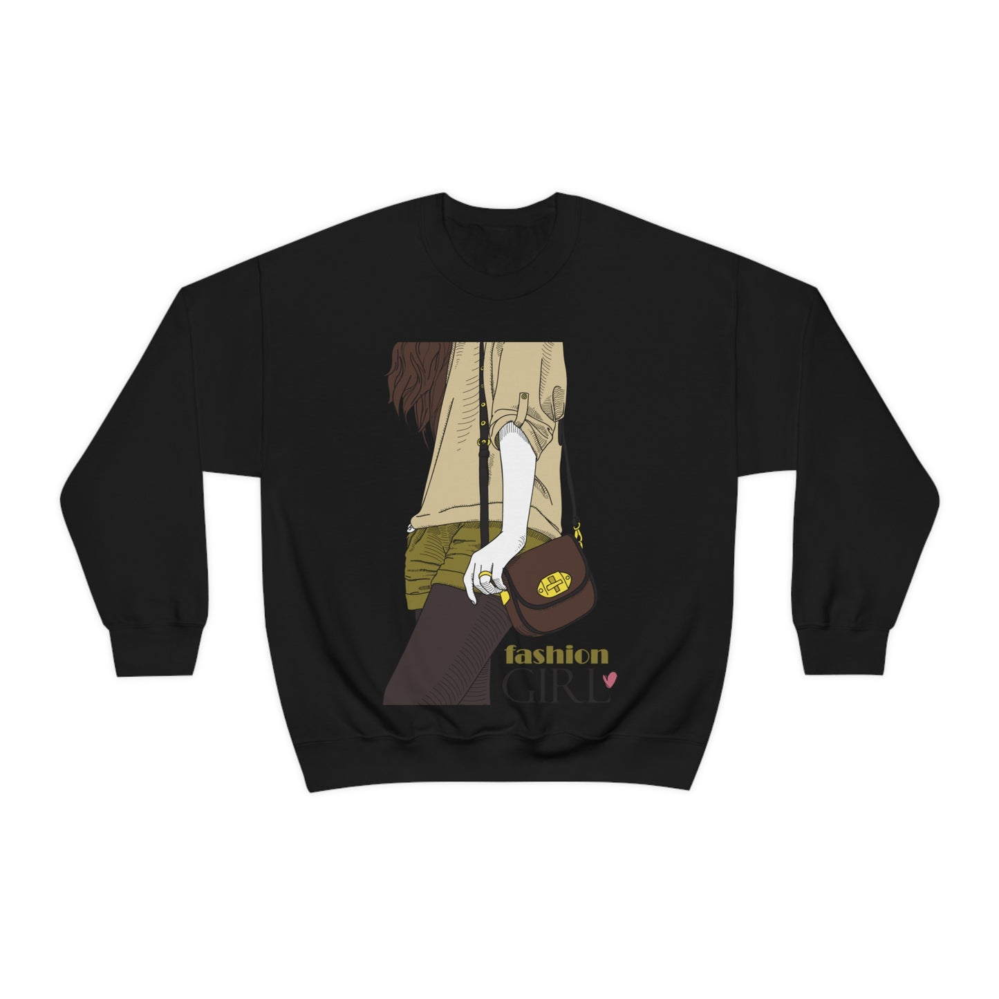 Fashion girl Crewneck Sweatshirt