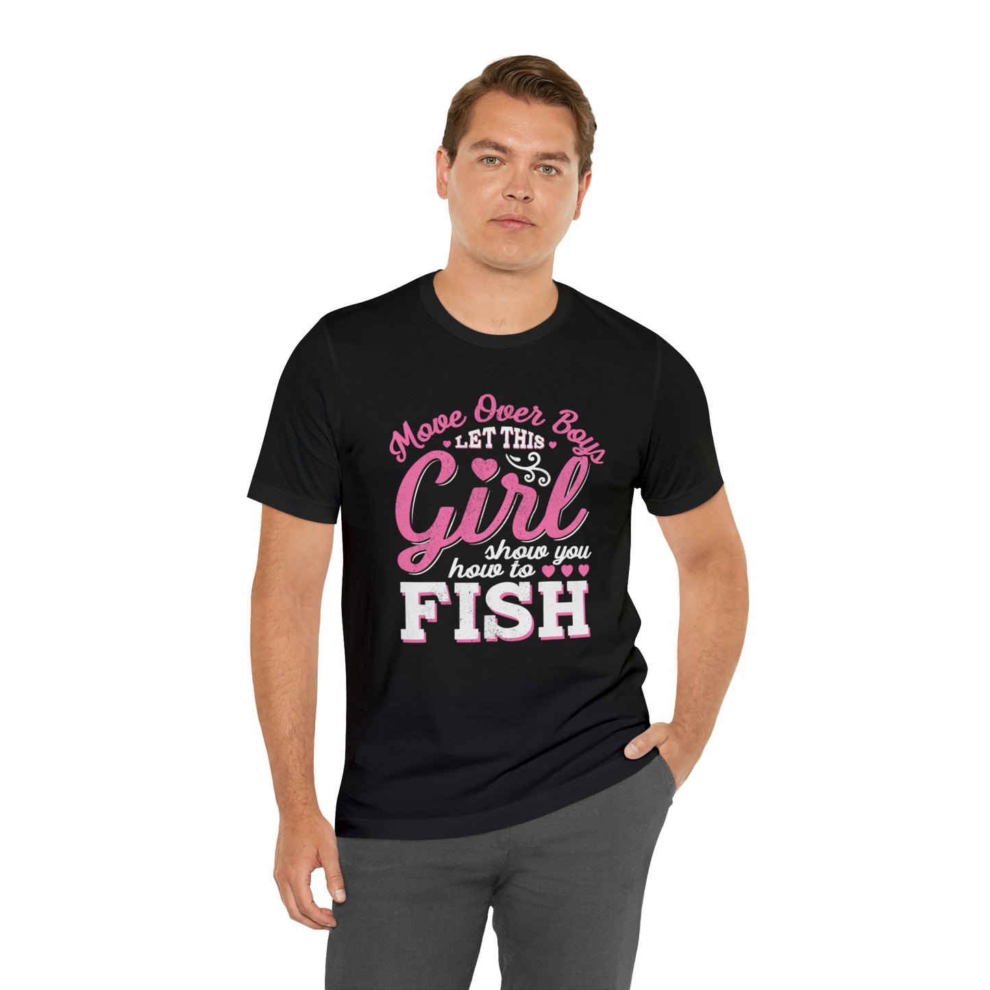 Girl Fishing T-Shirt