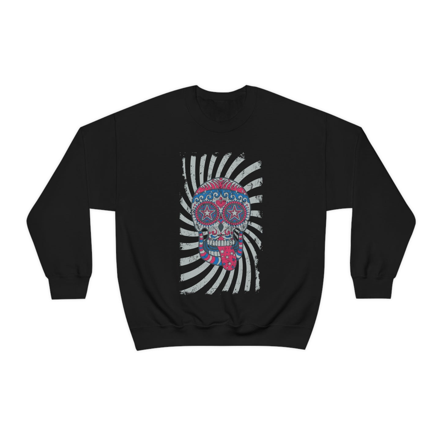 Hippie Skull Crewneck Sweatshirt