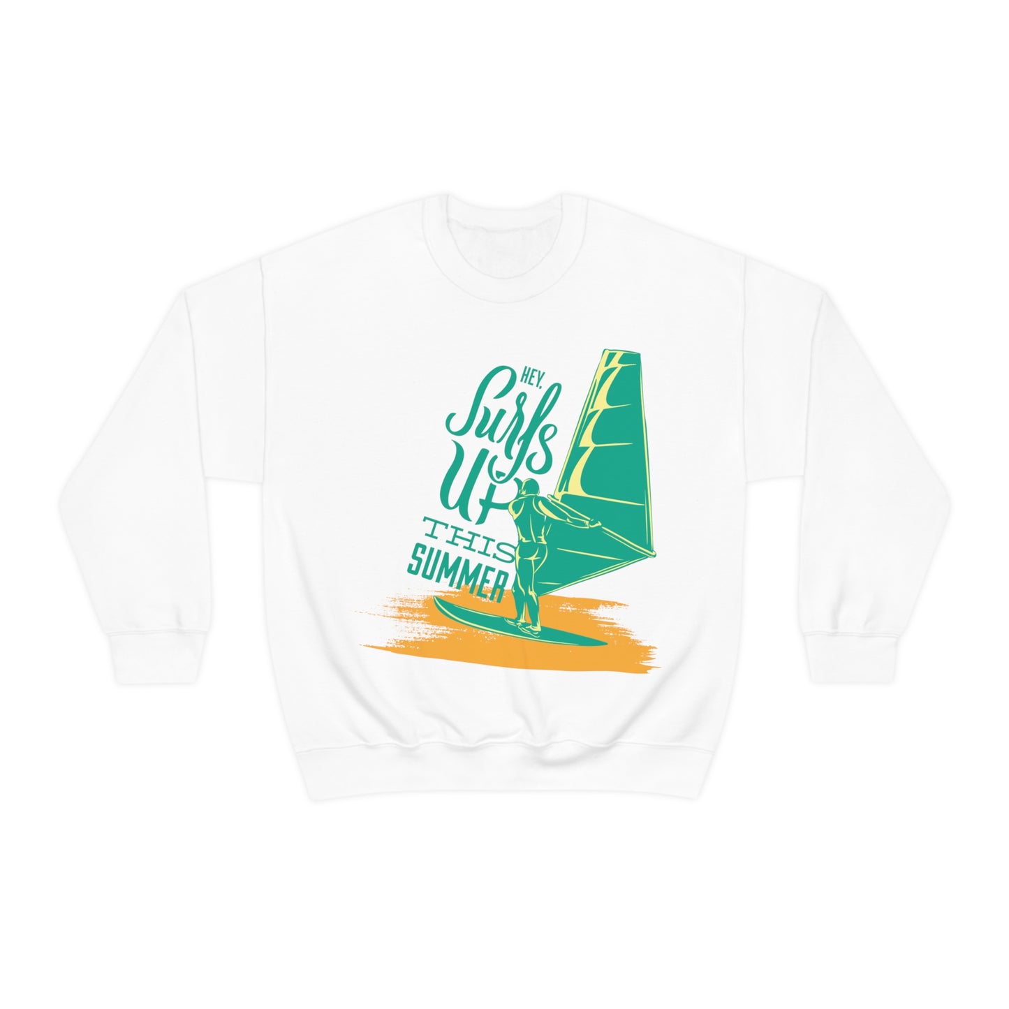 Hey Surfs Up Crewneck Sweatshirt