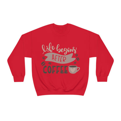 Life_begins_after_coffee Crewneck Sweatshirt