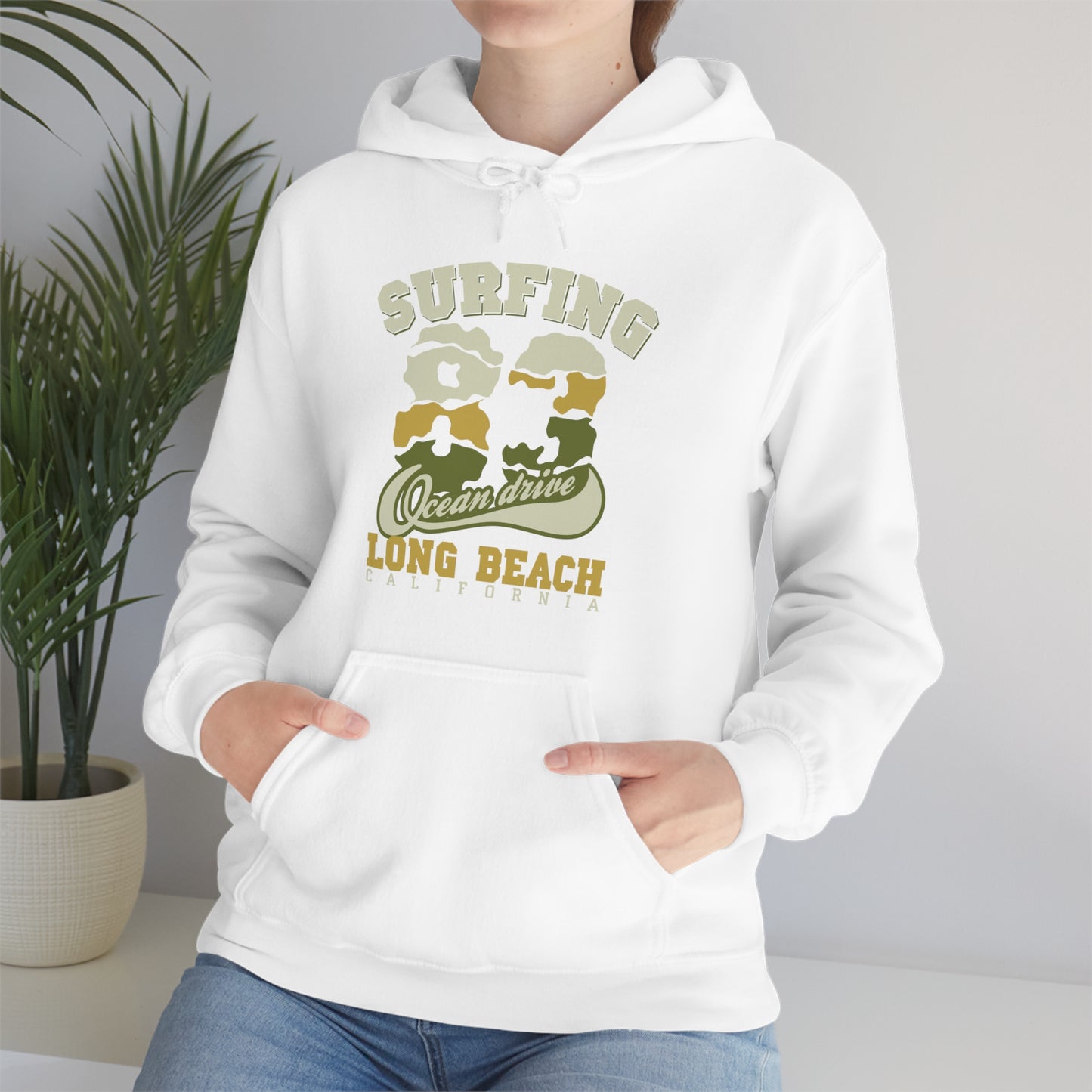 Long Beach Surfing Hoodie