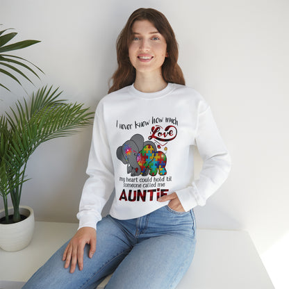 Much love auntie Crewneck Sweatshirt