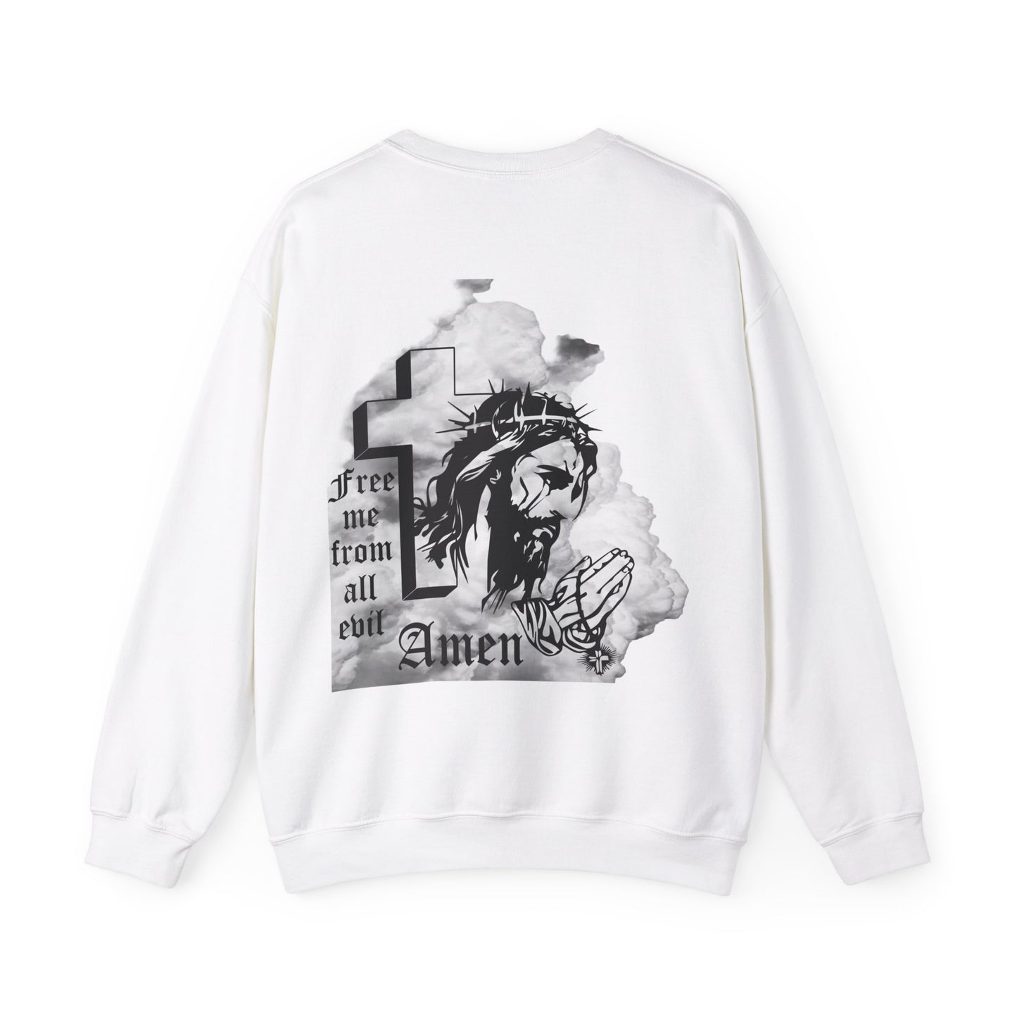 Free me from all evil Crewneck Sweatshirt