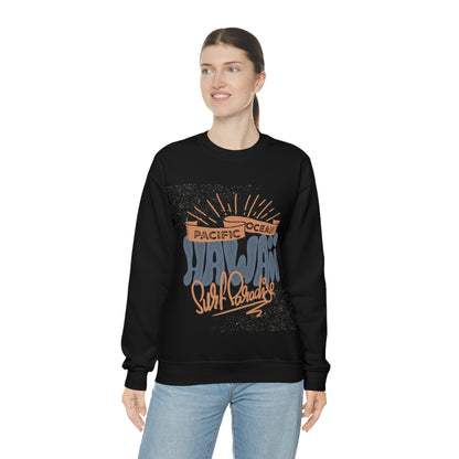 Hawaii Surf Paradise Crewneck Sweatshirt